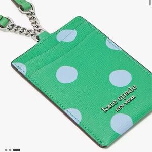 Kate Spade Morgan Sunshine Dot Lanyard NWT